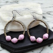 Kolczyki - Ekologiczne, ręcznie robione kolczyki z Afryki (Uganda)