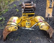 Koparka, chwyta rozbiórkowy wyburzeniowy, młot hydrauliczny, szybkozłącze.