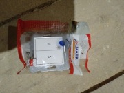 Polmark Rosa Przycisk żaluzjowy biały ŁP-7Q/m