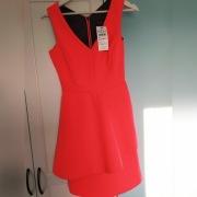 Nowa sukienka Reserved rozm 34 xs mocny róż