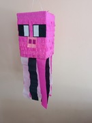 Zestaw piniata+kij  jak Minecraft