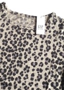 GAP bluzka longsleeve leopard zwierzęcy deseń 10 11 lat 