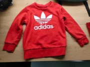 Dresy dziecięce adidas czerwone rozmiar 104