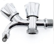 Zawór Kranik Kombinowany Ogrodowy 1/2 Niklowany