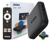 Odtwarzacz multimedialny 4K TESLA MediaBox XA400 komplet nowy