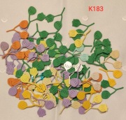 SCRAPKI KRAKÓW gałązki 75 el. mix kolorów (K183)