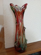 Wazon kolorowe szkło PRL