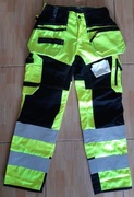Spodnie nowe robocze męskie ODBLASKOWE do pasa rozm.44_firma BJOERNKLAEDER 