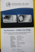 Certyfikat 1/2$ SALOMON ISL 2015 GOLDEN GATE BRIDGE SAN FRANCISCO