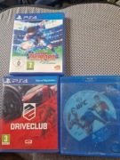 3gry na PS4 Captain Tsubasa Rise of Champions Drive Club i UFC 