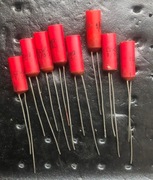 1uF 50V Kondensator ELWA  zabytek PRL 