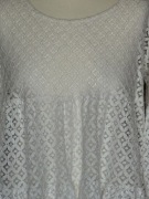 Bluzka biała gipiura 