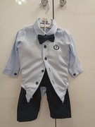 ELEGANCKI KOMPLET DLA CHŁOPCA MUCHA SZELKI 68