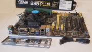 ASUS B85-PLUS ATX + i3-4160 + 16GB DDR3, komplet, sprawny
