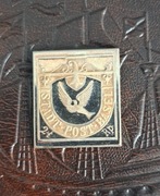 Szwajcaria, Srebrny znaczek, 2 1/2 Rappena Bazylea 1845