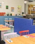 NA SPRZEDAŻ KRZESŁA KOLOROWE PATYCZAKI FIRMY PAGED