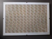 Stereogram, obrazek 3D, magiczne oko w antyramie 30x20,5cm