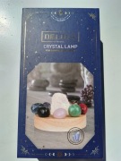 Lampa do medytacji z kryształami, kamieniami czakry. Deluxa Mystic