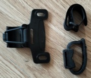 Uchwyt mocowanie pompki rowerowej na ramę XLC + uchwyt na akcesoria 