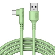 KABEL 5A PRZEWÓD USB-C KĄTOWY ULTRA SZYBKIE ŁADOWANIE QC