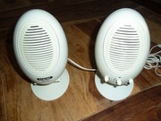 GŁOŚNIKI 2.0 RETRO PC/AMIGA - TRACER - JAJKA - Space Age design