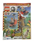 LEGO Jurassic World Czasopismo 03/2024 - Owen + helikopter i raptor klocki