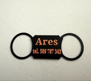 ADRESÓWKA dla psa kota GRAWER identyfikator zawieszka na obrożę