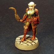 Elf kobieta łuczniczka - figurka RPG