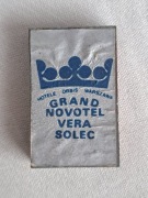 Unikatowe zapałki kolekcjonerskie PRL . Orbis Warszawa Solec .