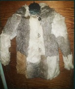 Futerko PRL dla kilkulatka naturalne królik kaptur