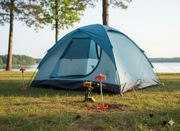 Śledzie Wkręcane do Namiotu – Zestaw z Adapterem do Wkrętarki!