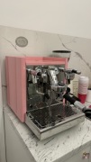 ECM Technika V (ekspres kolbowy do kawy, różowy) 