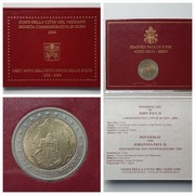 2 euro Watykan z 2004- 75 ROCZNICA PAŃSTWA WATYKAN