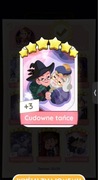 Monopoly go karta Cudowne tańce 6* set 22 naklejka
