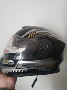 Czarno złoty kask motocyklowy rozmiar L 59-61cm