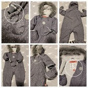 Kombinezon zimowy dla 68+byty18/19+pajacek 74