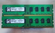 RAM Kingston 4GB (2x2) DDR3 1333MHZ KVR1333D3N9K2/4G
