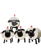 Owca stojak na papier toaletowy dekoracja baranek