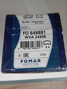 Fomar FO848881 klocki hamulcowe Mercedes C W SLK