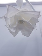 Lampa papierowa z oprawą i żarówką IKEA 