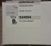 Berker/B.Kwadrat Gniazdo  mechanizm 534554