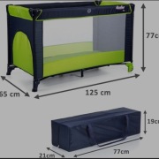 Łóżeczko turystyczne nowe