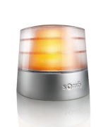 Pomarańczowa lampa ostrzegawcza Master Pro 24 V z anteną RTS