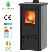 Piec kominek stalowy ALFA-PLAM Elita2 ECO 6,5kW