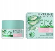 Krem Eveline Cosmetics Organic Aloe + Collagen nawilżająco-łagodzący 