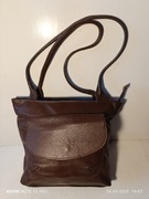 Torebka skórzana GENUINE LEATHER BORSE IN PELLE MADE IN ITALY