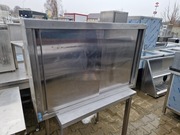 Szafka Wisząca Stal Nierdzewna Drzwi Suwane 100/30/65