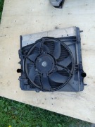 Chłodnica wody, wentylator, rezystor Peugeot 207 lift 1,4vti 2010