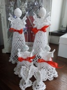 Aniołki komplet rękodzieło