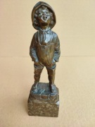 Julius P. Schmidt - Feliling (1835-1920), Młody rybak, brąz